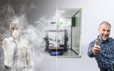 Emisiones de nanopartículas de impresoras 3D, peligros y soluciones !