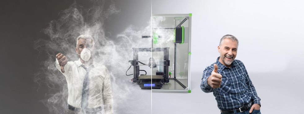 Emissions de nanoparticules d’imprimante 3D, dangers et solution !