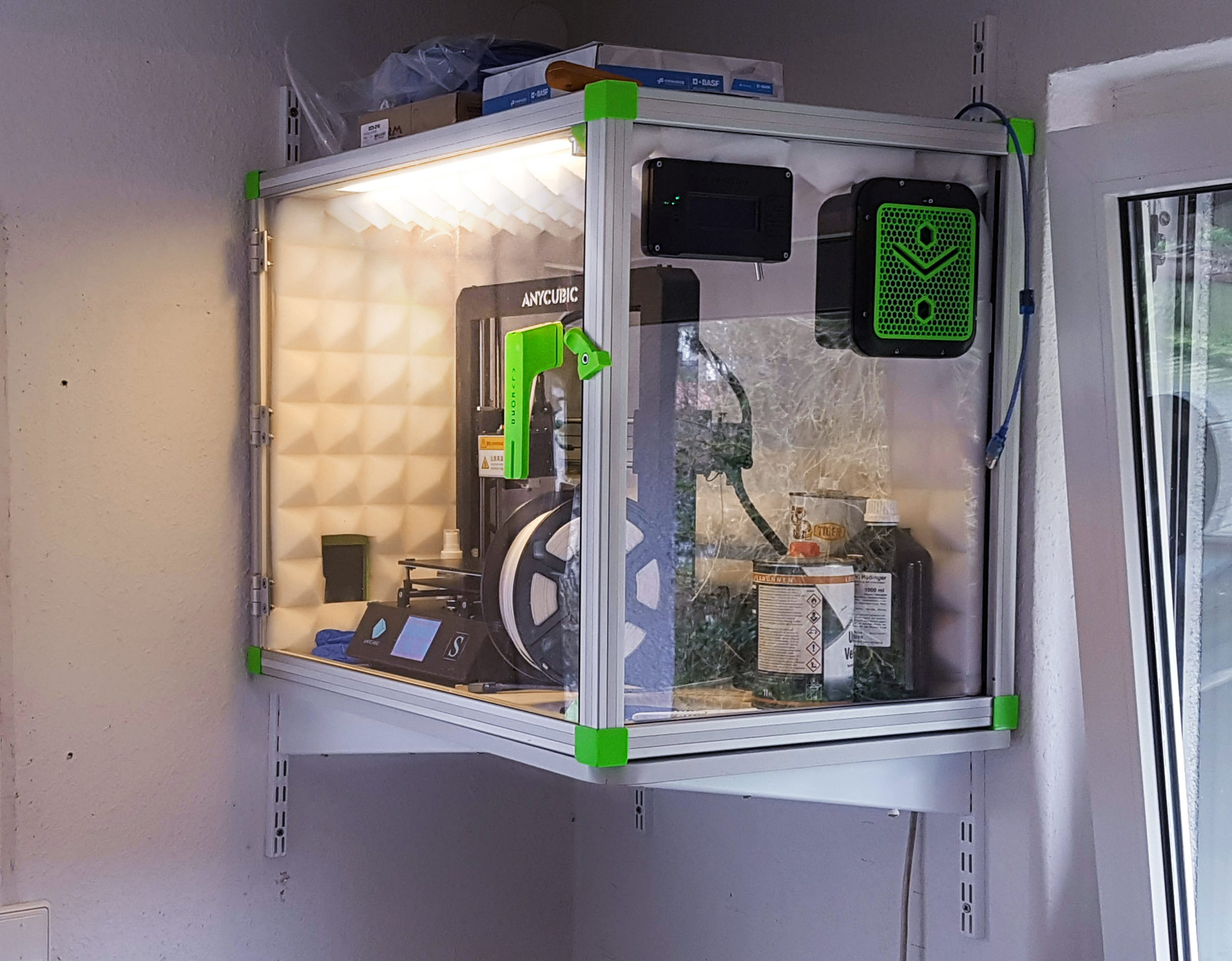Electronique DIY : Fabrication d'un Caisson pour mon Imprimante 3D