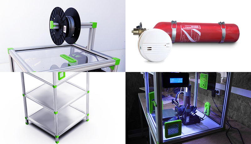 Caisson professionnel pour imprimante 3D - devis en ligne