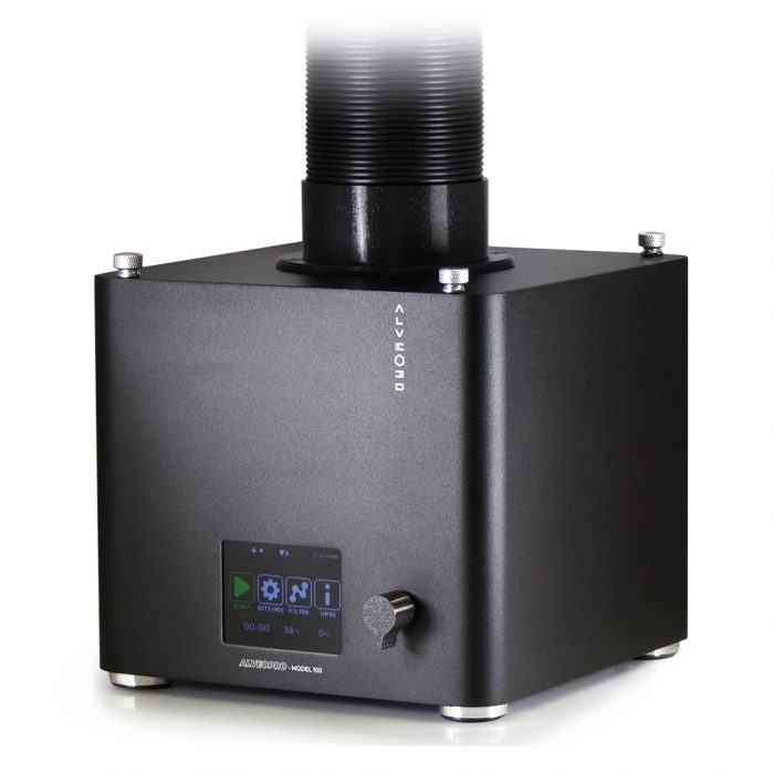 Alveopro sistema de extracción de humos probado y certificado para impresoras 3D