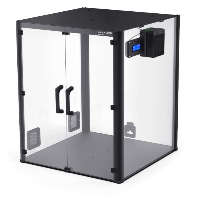 Aluminium enclosure for 3D printer