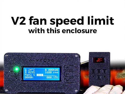 V2 fan speed limit