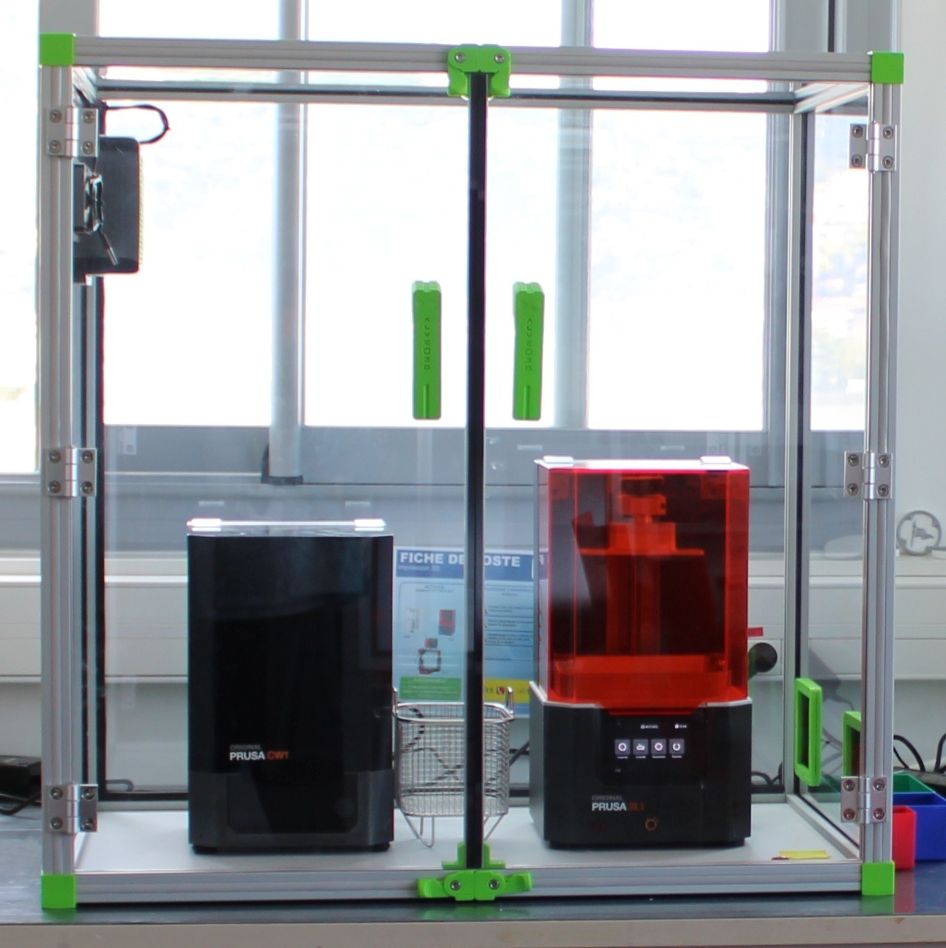 Resin 3D Printer enclosure aluminum alveo3D