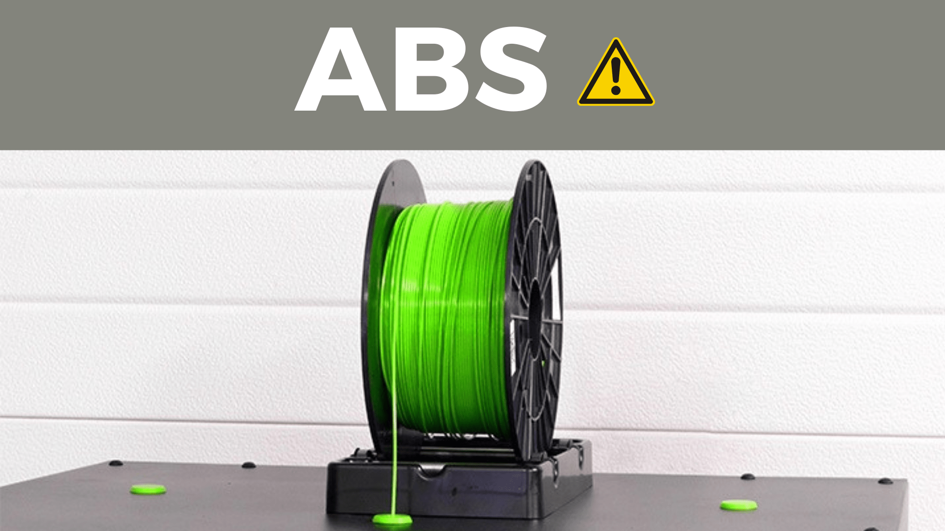 ABS filament fume risk
