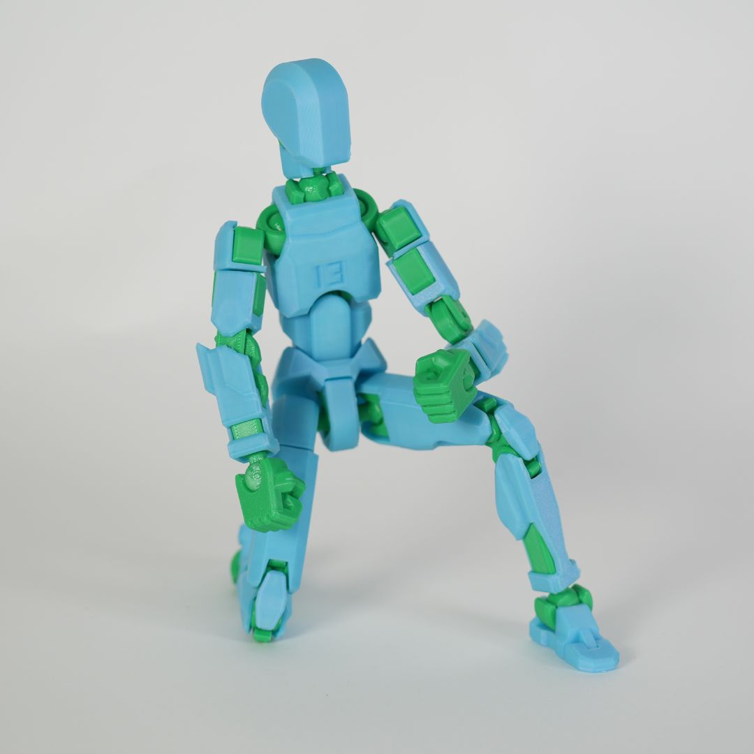 Impression 3D de figurine de robot alveo3dPrint
