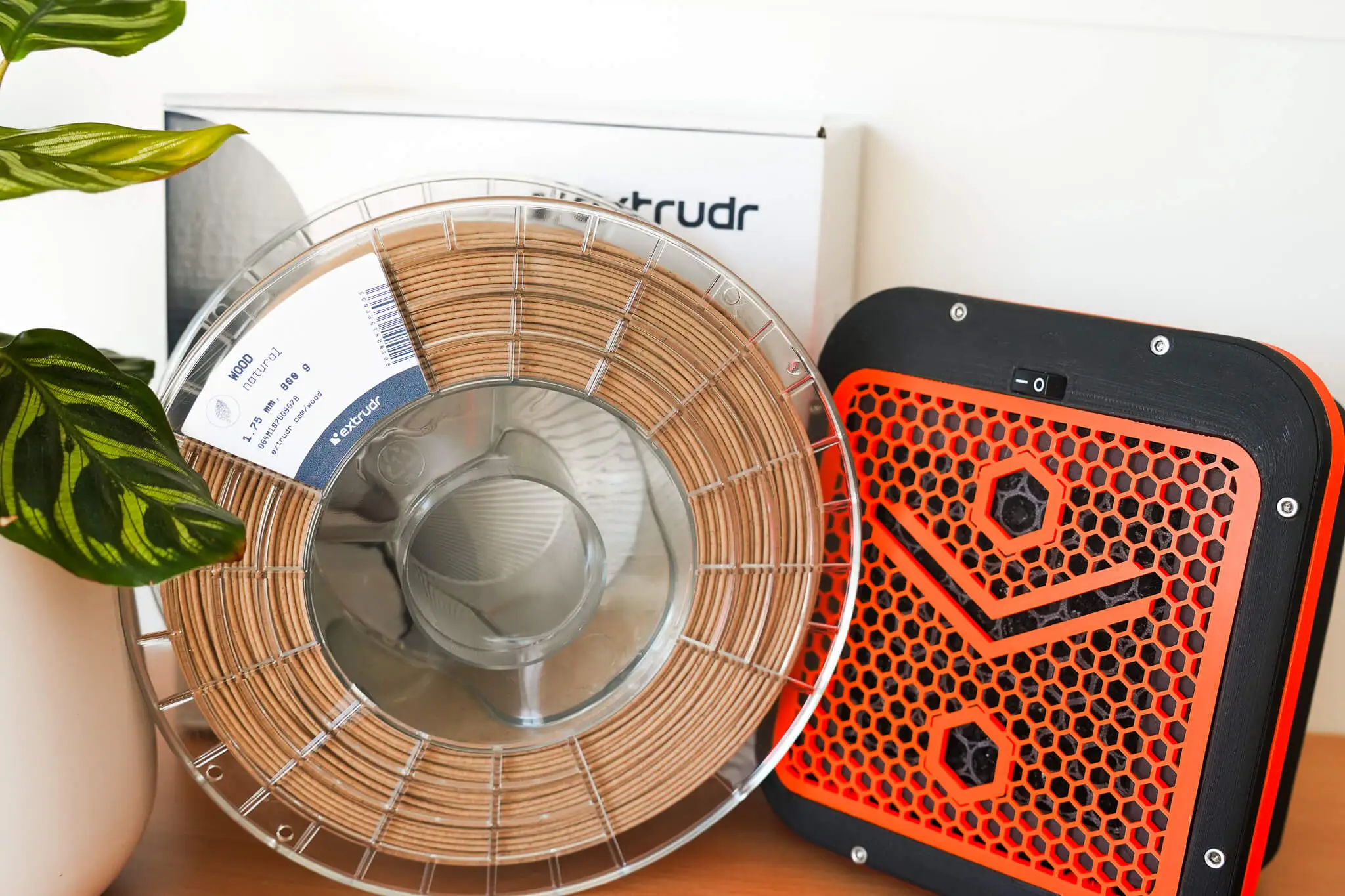 Système de filtration alveoOne + filament Extrudr