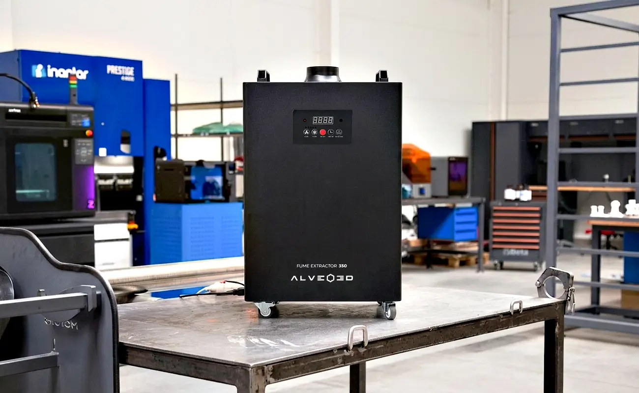 fume extractor 350 alveo3D